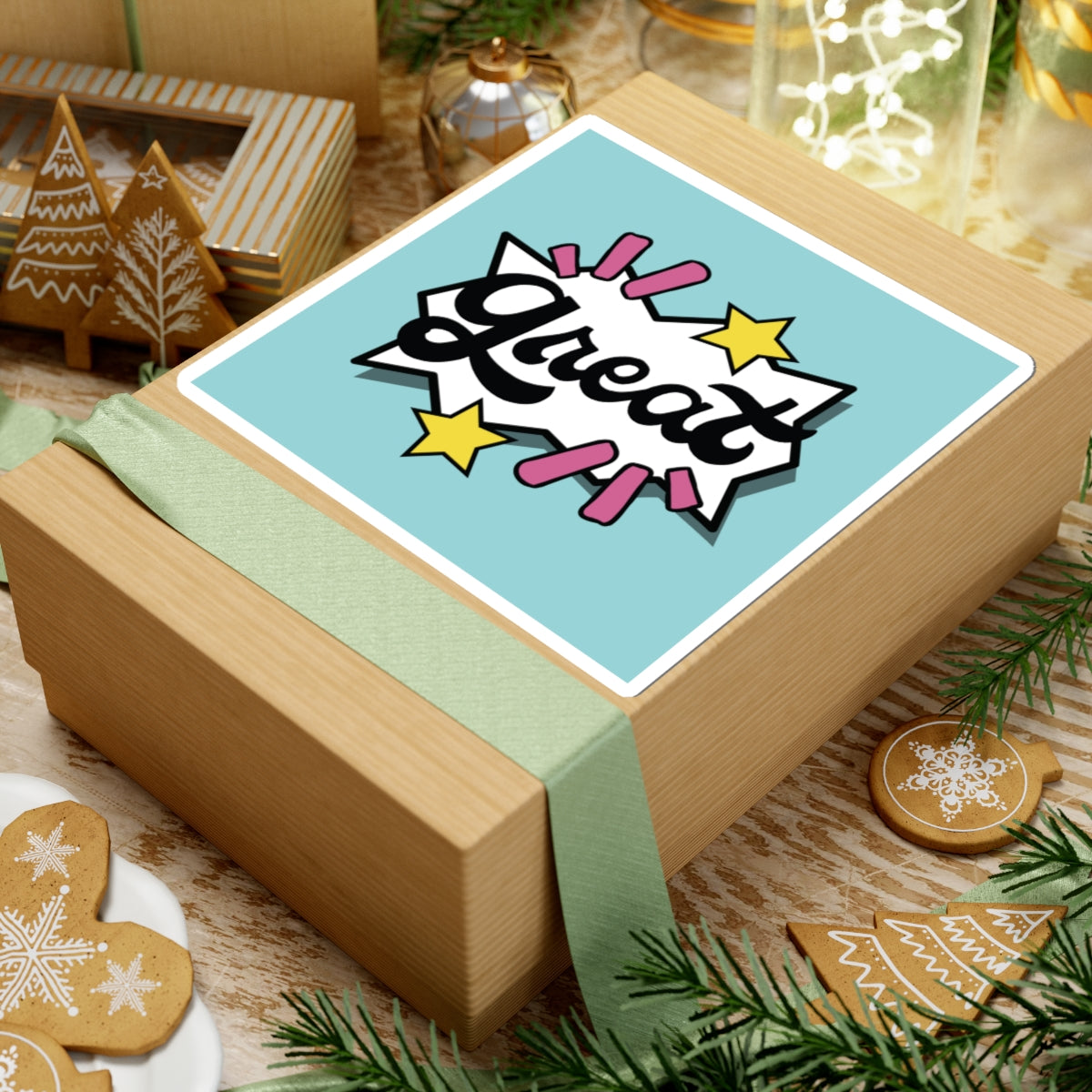 Great - Custom Kiss-Cut Sticker