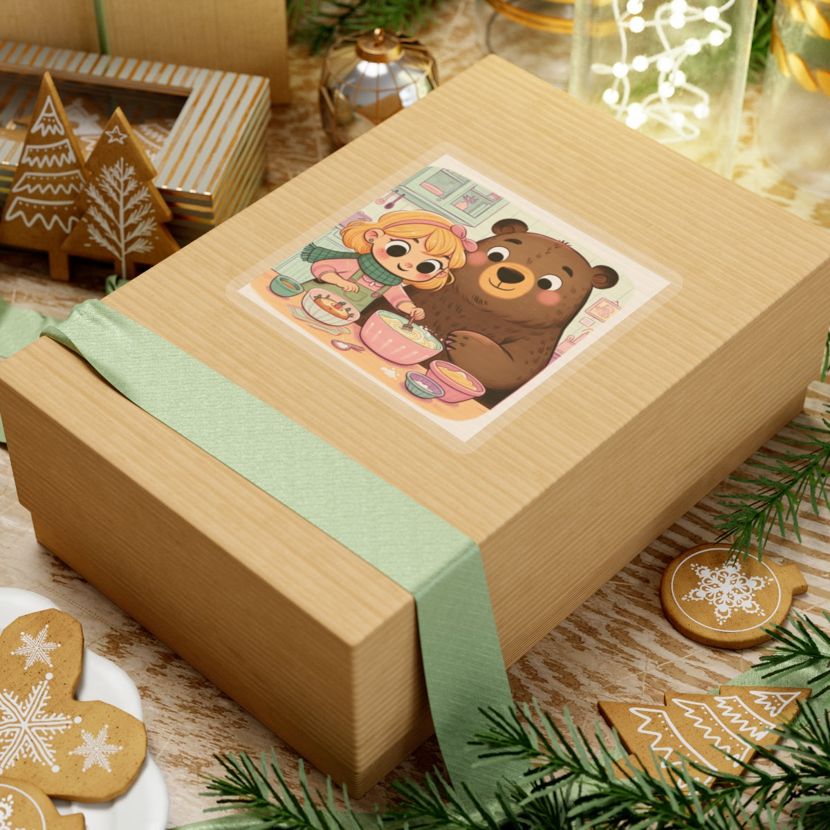 Masha and the Bear -Cut Stickers