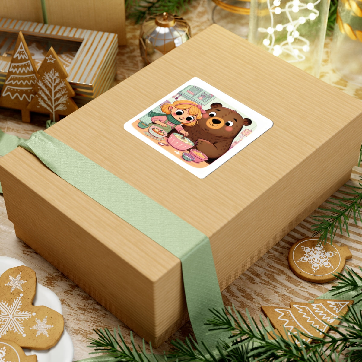 Masha and the Bear -Cut Stickers