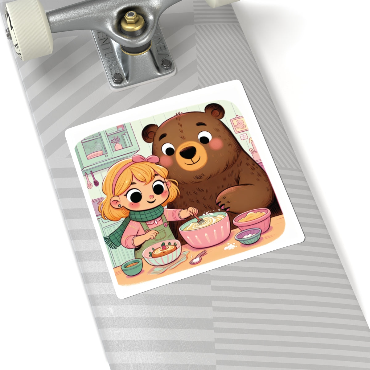 Masha and the Bear -Cut Stickers