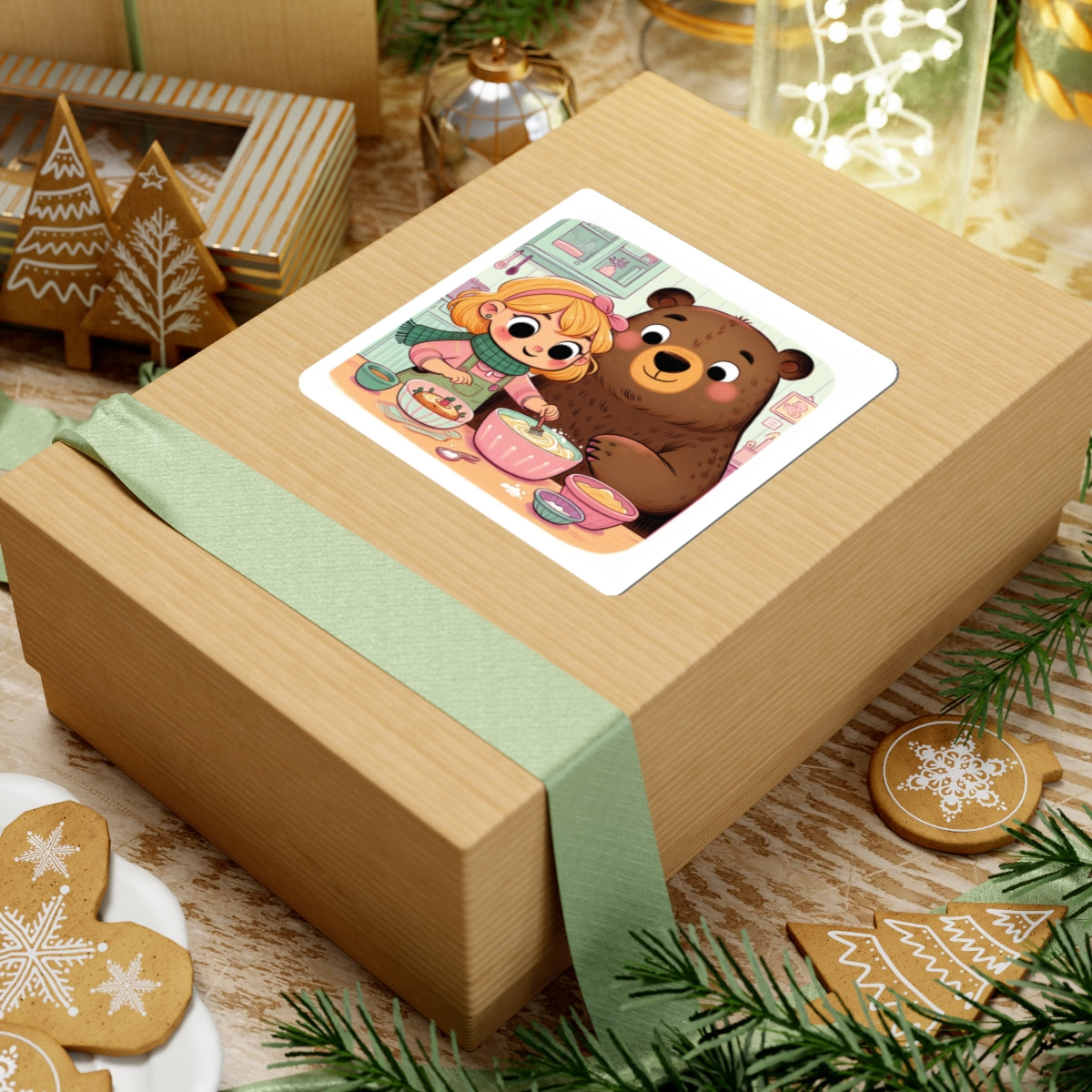 Masha and the Bear -Cut Stickers