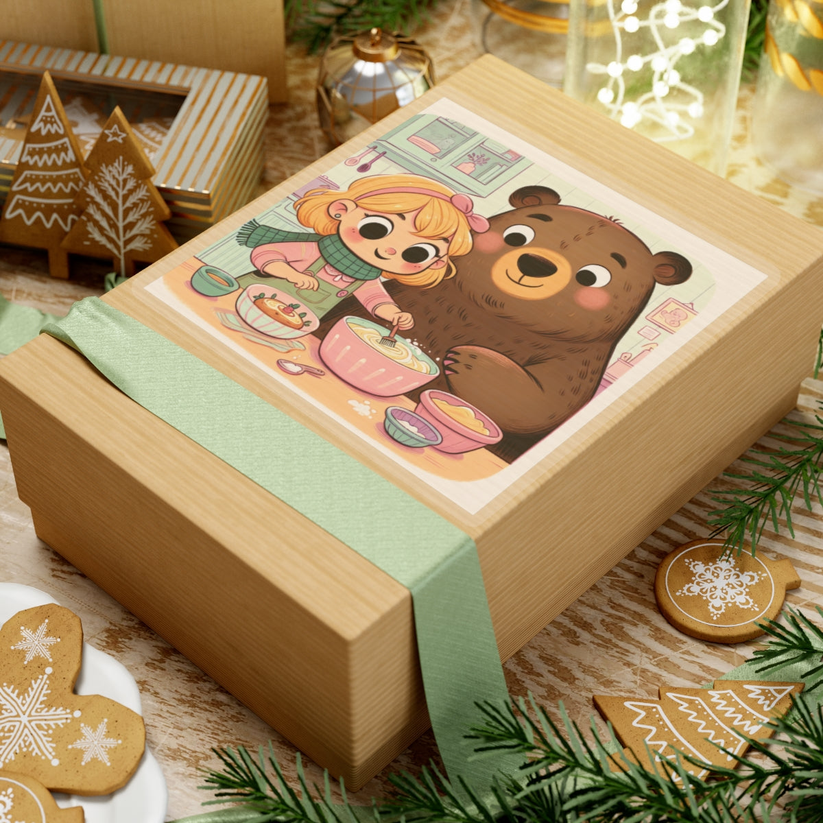 Masha and the Bear -Cut Stickers