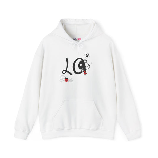 Mickey Mouse Love Couples "LO" Hoodies Set