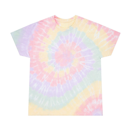 Tie-Dye Tee, Spiral with Neon Colors