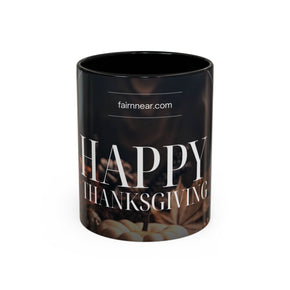 Accent Coffee Mug - Happy Thanksgiving