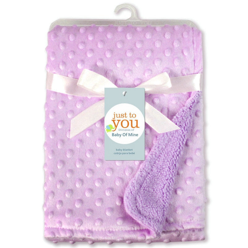 Newborn Baby Swaddle Envelope Blanket with Polar Dot Design