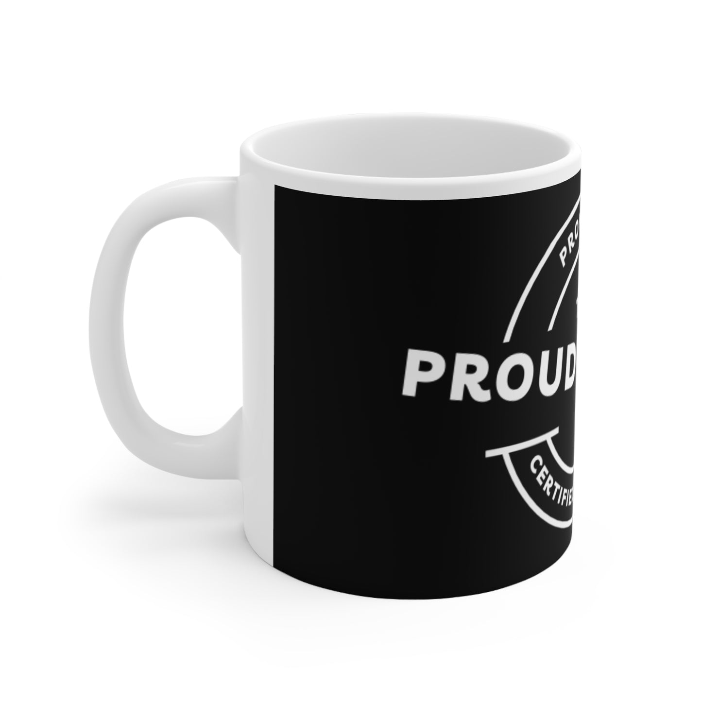 Proud Father Custom Ceramic Mug, 11oz