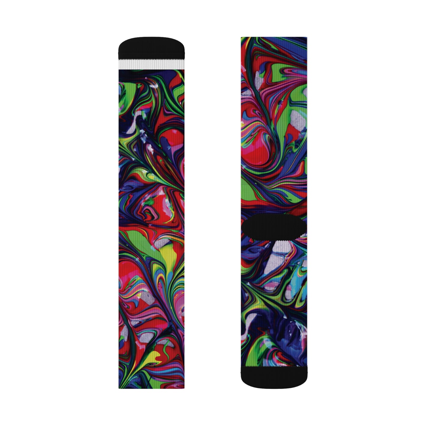 Artist Paint Sublimation Socks