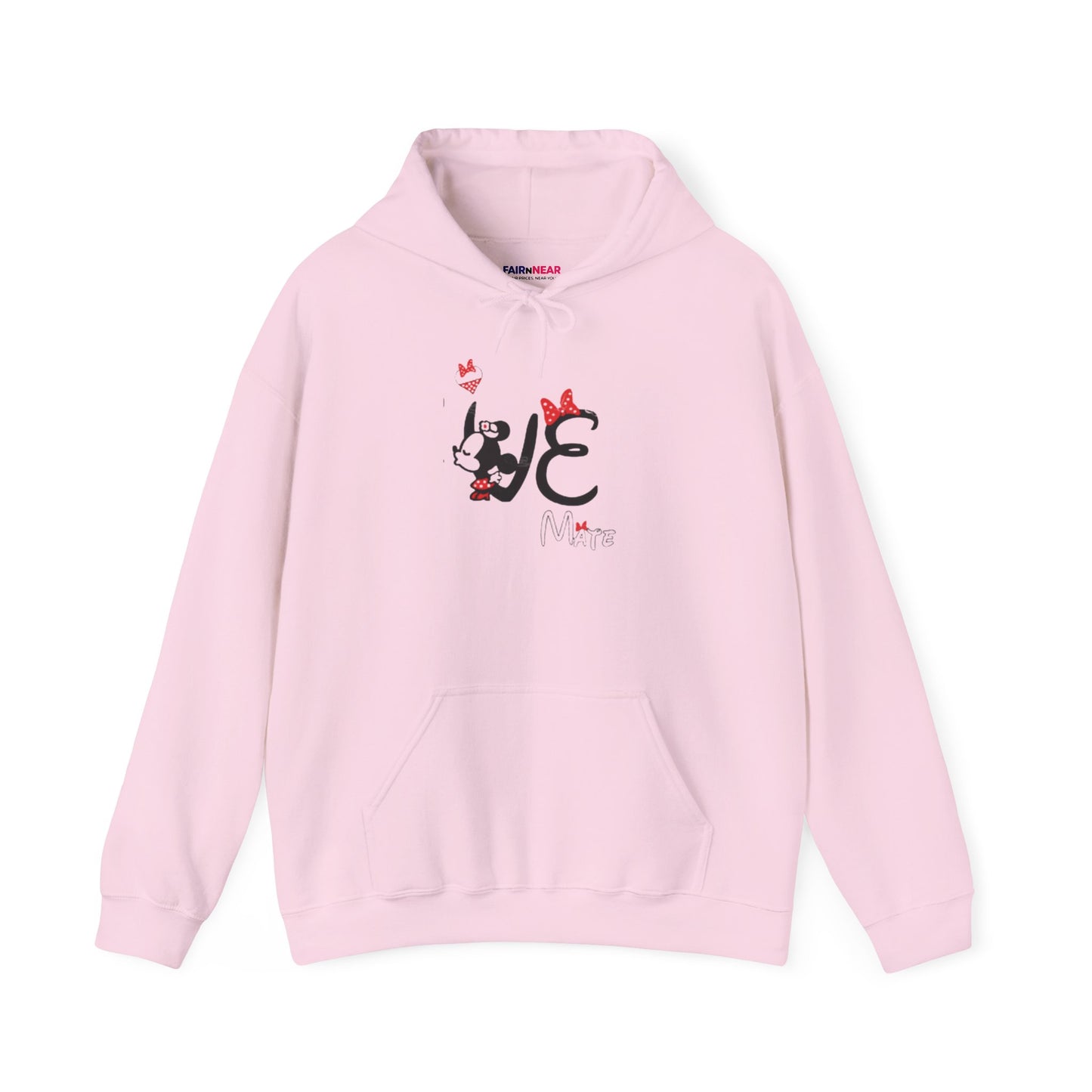 Mickey Mouse Love Couples "VE" Hoodies Set