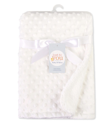 Newborn Baby Swaddle Envelope Blanket with Polar Dot Design