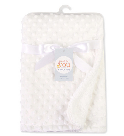 Newborn Baby Swaddle Envelope Blanket with Polar Dot Design